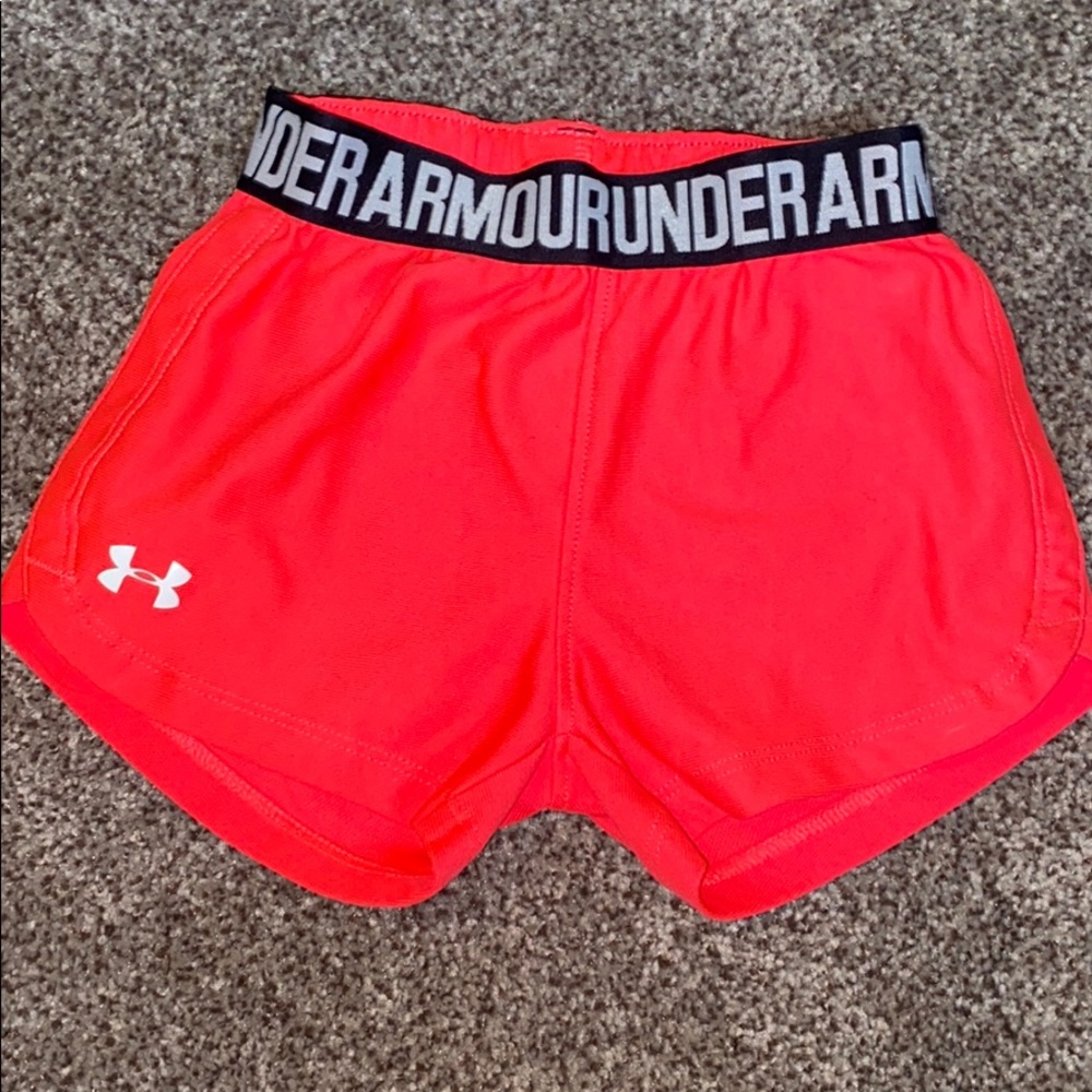 Girls under armour shorts